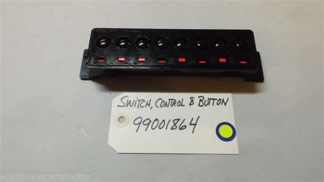 MAYTAG Dishwasher 99001864 Switch, Control (8 Button) used part MAYTAG Dishwasher 99001864 Switch, Control (8 Button) used part